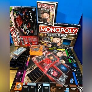 Monopoly Cheaters Edition Board Game